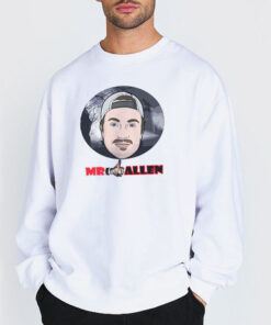 Sweatshirt white Round Thumb Logo Mr Ballen Shirts