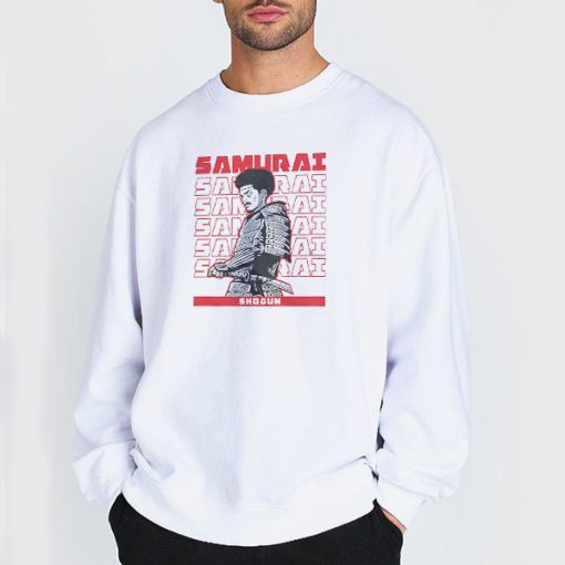 Sweatshirt white Samurai Cory X Kenshin Merch Shirt