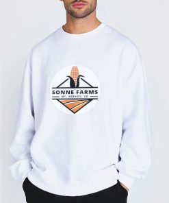 Sweatshirt white Sonne Farms Logo Tee Shirt
