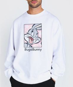 Sweatshirt white The Looney Tunes Bugs Bunny Shirt