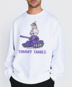 Sweatshirt white Tigers Football Tommy Tanks Lsu