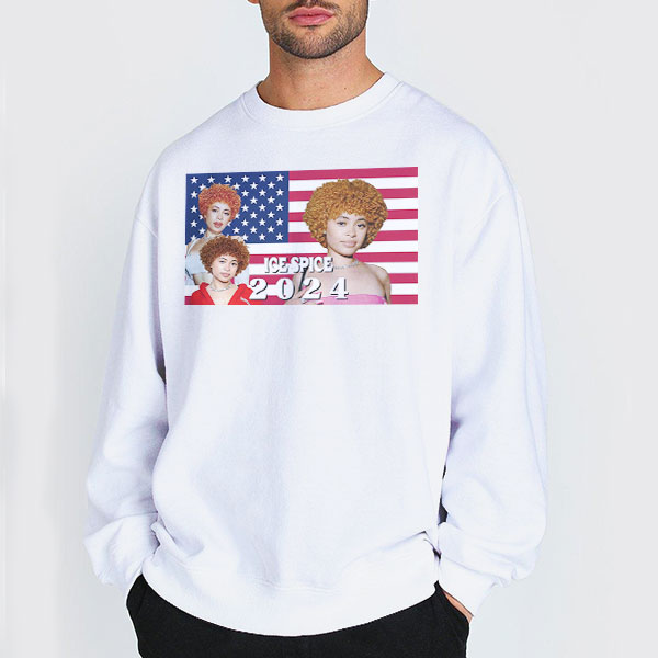 USA Flag Rapper Ice Spice 2024 Shirt - graphicteestore