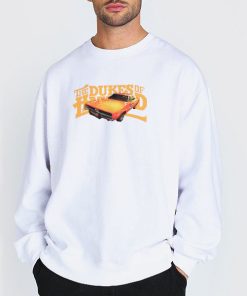 Sweatshirt white Vintage Los Dukes De Hazzard Shirt