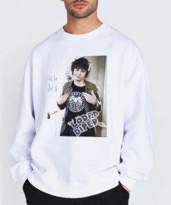 Sweatshirt white Vintage Potrait Rodrick Loded Diper