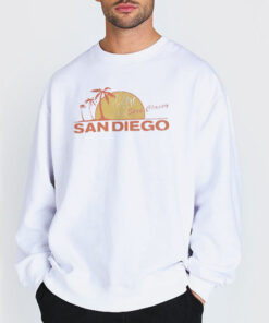 Sweatshirt white Vintage San Diego Stay Classy