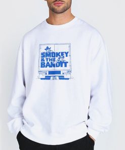 Sweatshirt white Vintage Smokey and the Bandit T Shirt