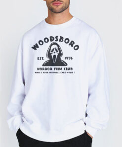 Sweatshirt white Woodsboro Horror Film Club Shirt