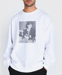 Sweatshirt white Young 80's Christian Slater Shirt