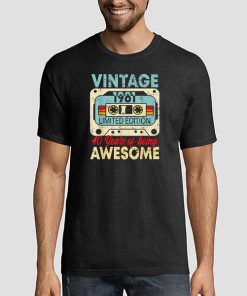 Cassette Tape Vintage 1981 Shirt
