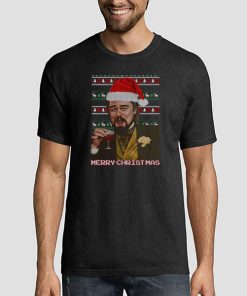 Leonardo Dicaprio Laughing Meme Christmas T-Shirts