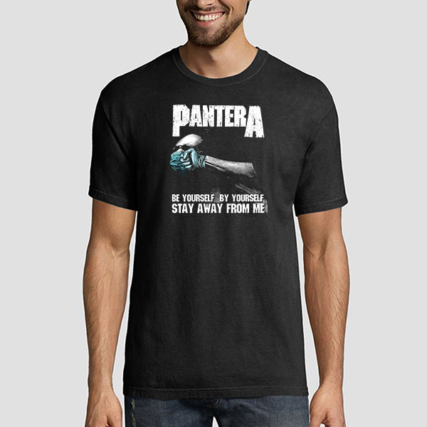 Social Distancing Be Yourself Pantera Shirt 1 Social Distancing Be Yourself Pantera Shirt