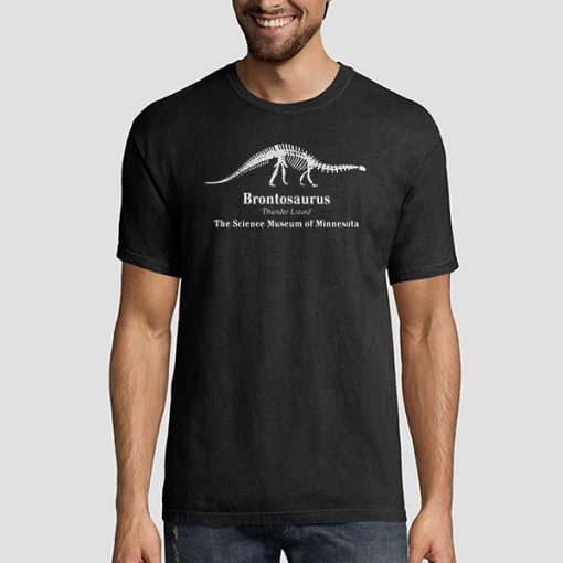 T shirt Black Stranger Things Brontosaurus Sweatshirt