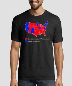 United States 2016 Election Map Shirt
