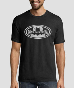 Vintage Logo Tony Pepperoni Batman Shirt