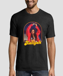 Vintage Retro Aaliyah 80s Fashion Shirt