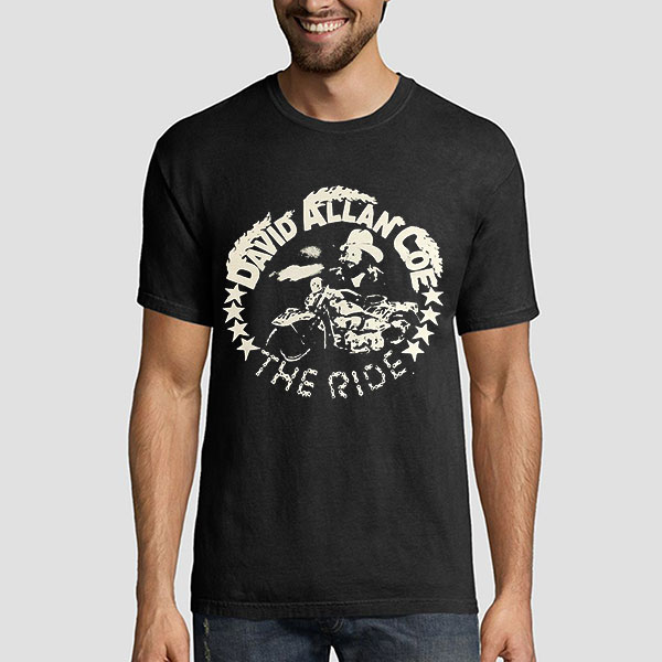 Vintage the Ride Harley David Allan Coe Shirt 1 Vintage the Ride Harley David Allan Coe Shirt