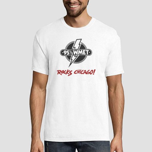 1981 Rolling Stones Rocks Wmet Chicago T Shirt