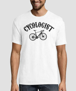 Cycologist Funny Cycling Phsychologist Pun Shirt