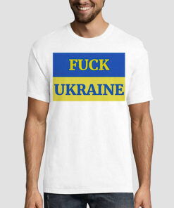 Flag Logo Fuck Ukraine Shirt