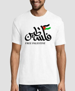 Free Palestine Pride Flag Shirt