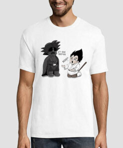Funny Art Anime Goku vs Vader Shirt