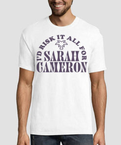 Letter Id Risk It All for Sarah Cameron Shirt
