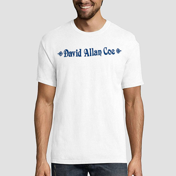 Letter Logo David Allan Coe T Shirt 1 Letter Logo David Allan Coe T Shirt