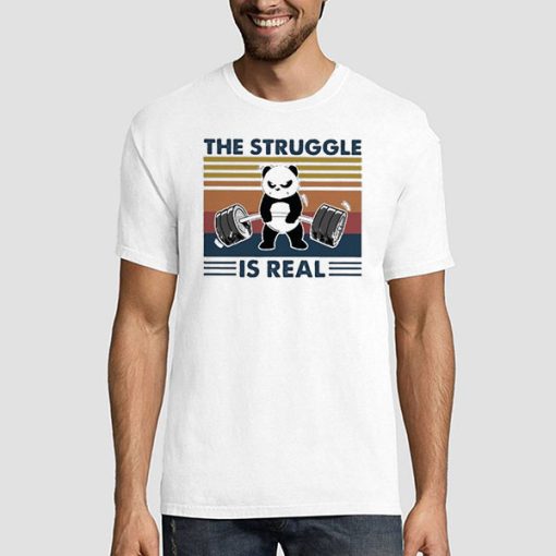 T shirt White Muggle Struggle the Struggle Is Real Sweatshirt