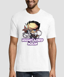 Night Lord Main Maplestory Figure Shirt