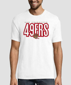 T shirt White San Francisco Vintage 49ers Sweatshirt