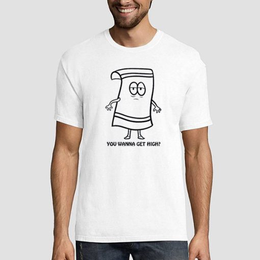 South Park 2015 Towelie Wanna Get High Shirt