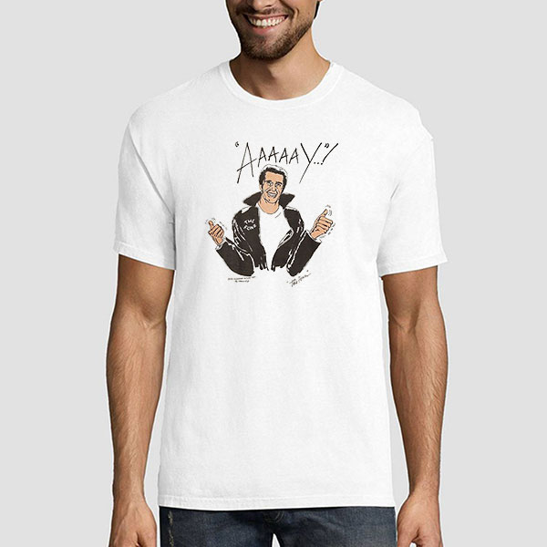 The Fonz Vintage Fonzie T Shirt 1 The Fonz Vintage Fonzie T Shirt