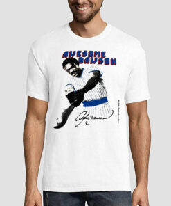 Vintage Baseball Signature Awesome Dawson T Shirt