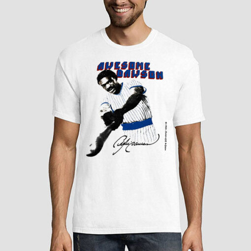 Vintage Baseball Signature Awesome Dawson T Shirt