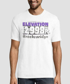 Vintage Breck Elevation 12,998 Ft Shirt