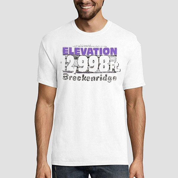 Vintage Breck Elevation 12,998 Ft Shirt 1 Vintage Breck Elevation 12,998 Ft Shirt