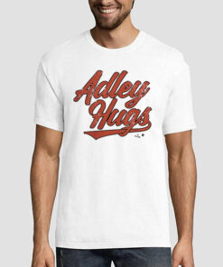 Vintage Logo Writing Adley Hugs T Shirt
