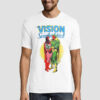 Vintage the Vision and the Scarlet Witch Wandavision T Shirt
