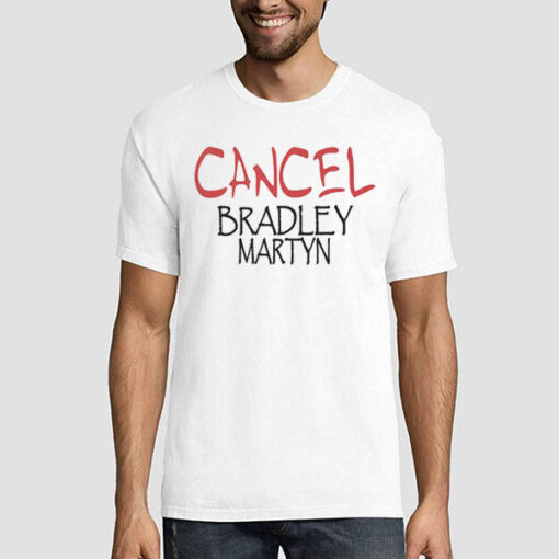 Words of Protest Cancel Bradley Martyn Shirt