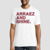 Writing Logo Arraez and Shine Shirt 7 Writing Logo Arraez and Shine Shirt