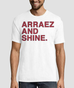 Writing Logo Arraez and Shine Shirt