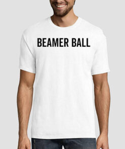 Writing Logo Beamer Ball Shirt