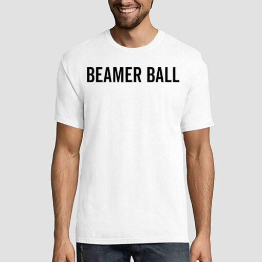 Writing Logo Beamer Ball Shirt