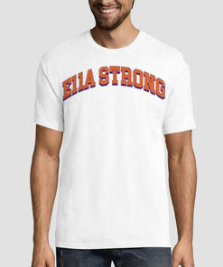 Writing Logo Ella Strong Clemson Shirt