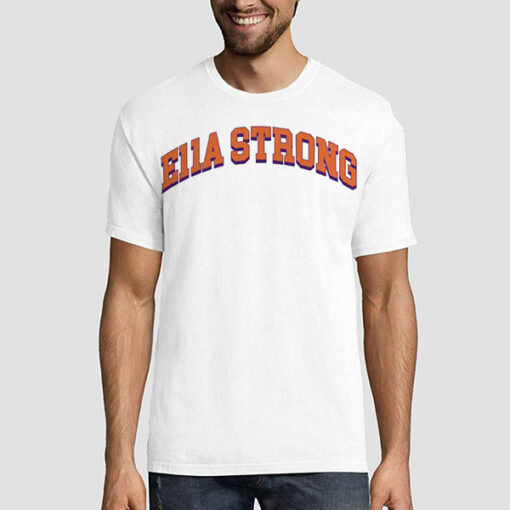 Writing Logo Ella Strong Clemson Shirt