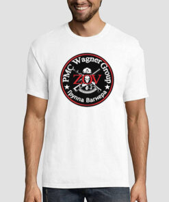 ZOV Guns Skull Round Logo PMC Wagner Group T Shirt