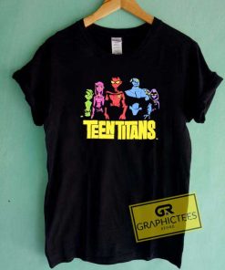 Teen Titans Cartoon characters T shirt