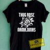 Thug Rose Namajunas Art Tee Shirts