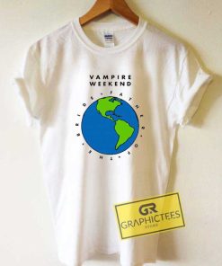 Vampire Weekend Earth Meme Tee Shirts