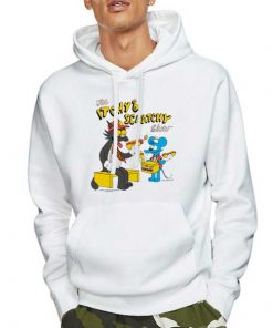 Vintage 1994 Itchy Scratchy T Shirt 7 Hoodie White Vintage 1994 Itchy Scratchy